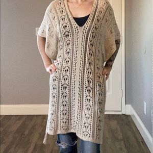 Forever 21 Long Knitted Tunic One Size